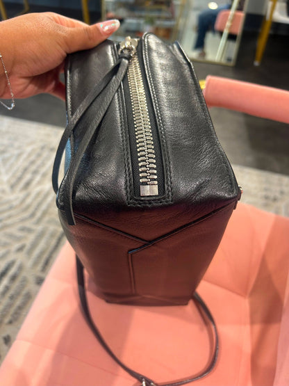Balenciaga Papier Small – Black Leather