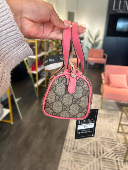 Gucci Mini Boston Bag