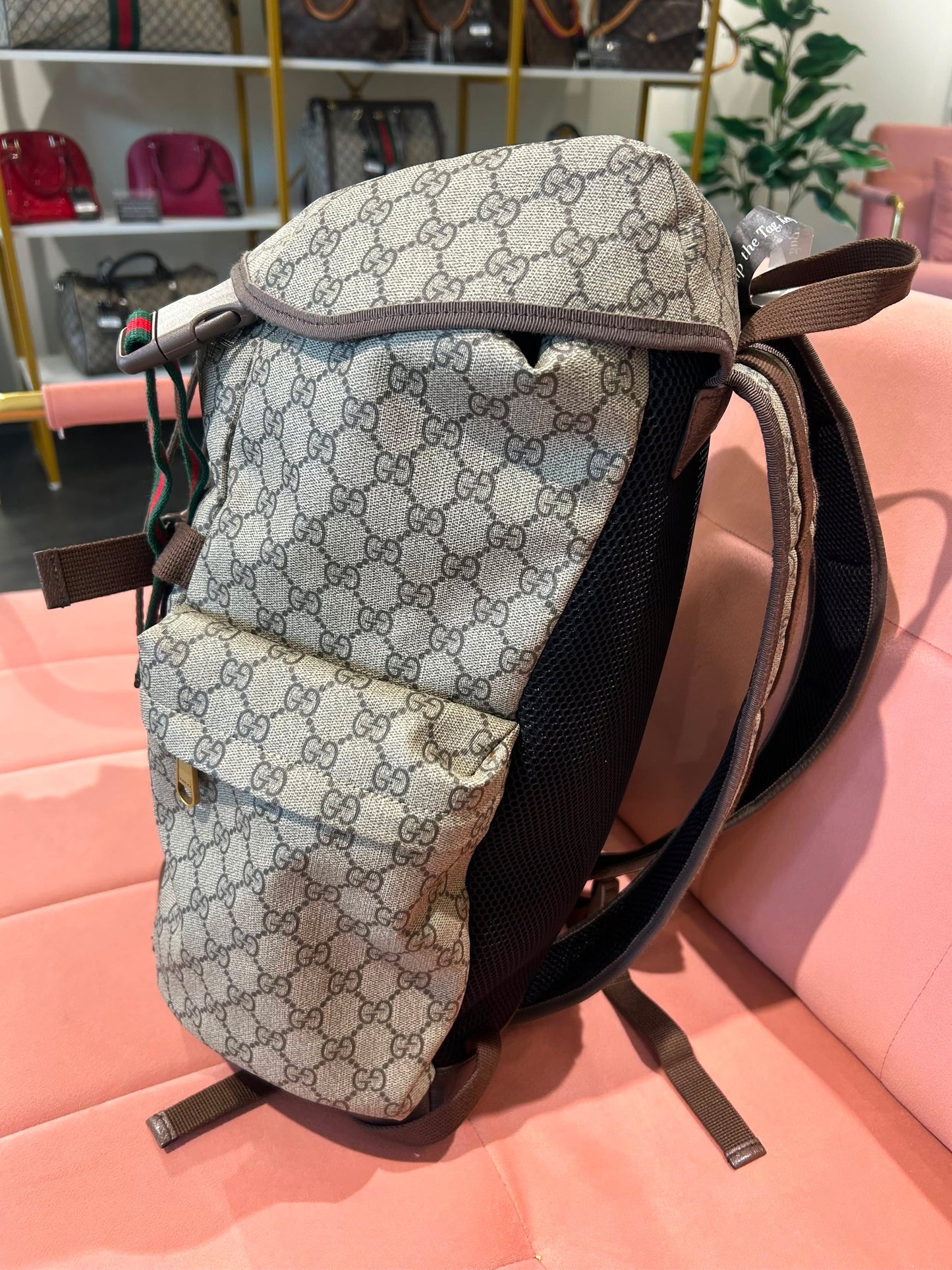 Gucci Ophidia GG Supreme Backpack