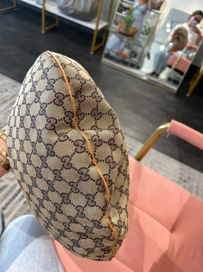 Gucci GG Canvas Hobo Bag