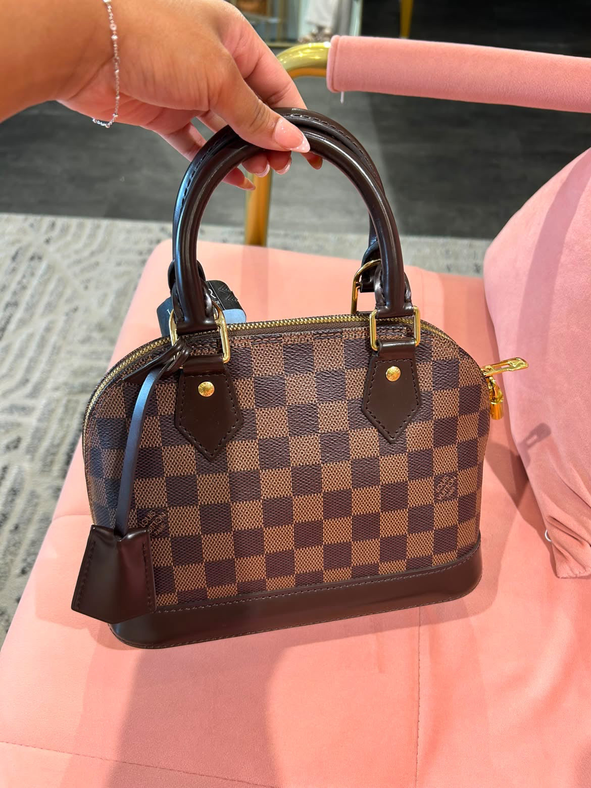 Louis Vuitton Alma BB – Damier Ebene