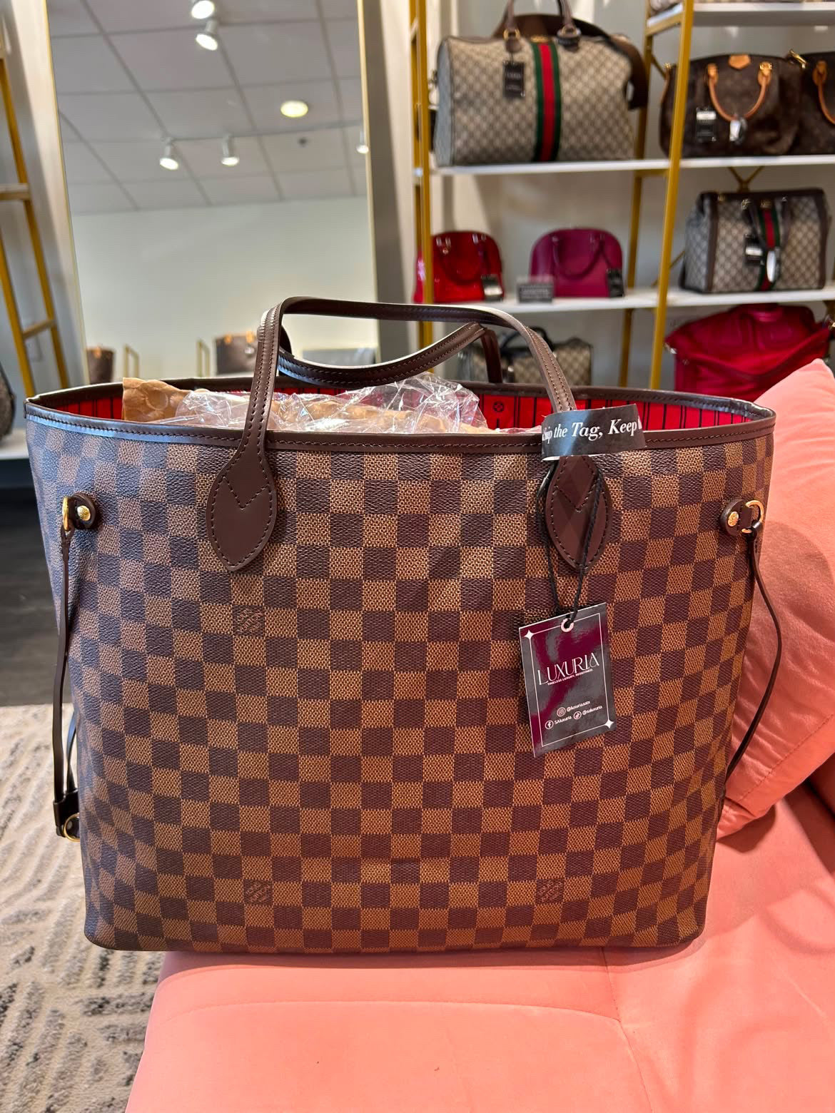 Louis Vuitton Neverfull GM – Damier Ebene