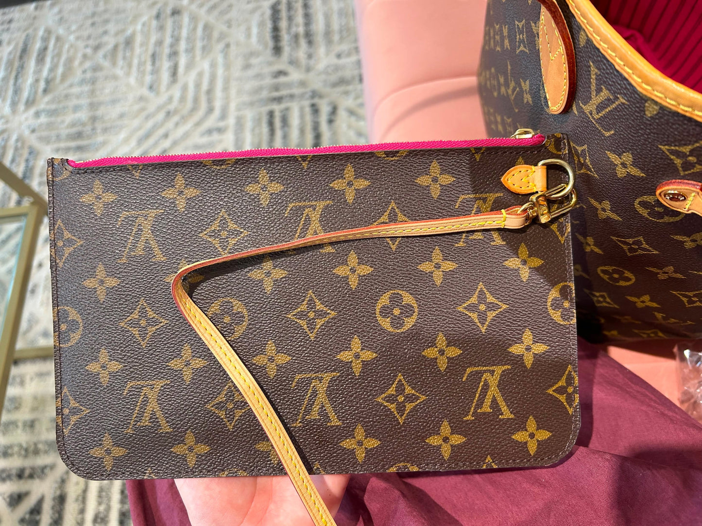Louis Vuitton Neverfull MM – Monogram Pivoine with Pouch