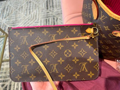 Louis Vuitton Neverfull MM – Monogram Pivoine with Pouch