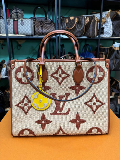 Louis Vuitton Onthego MM – Raffia