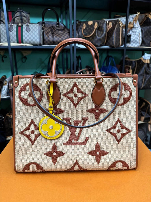 Louis Vuitton Onthego MM – Raffia