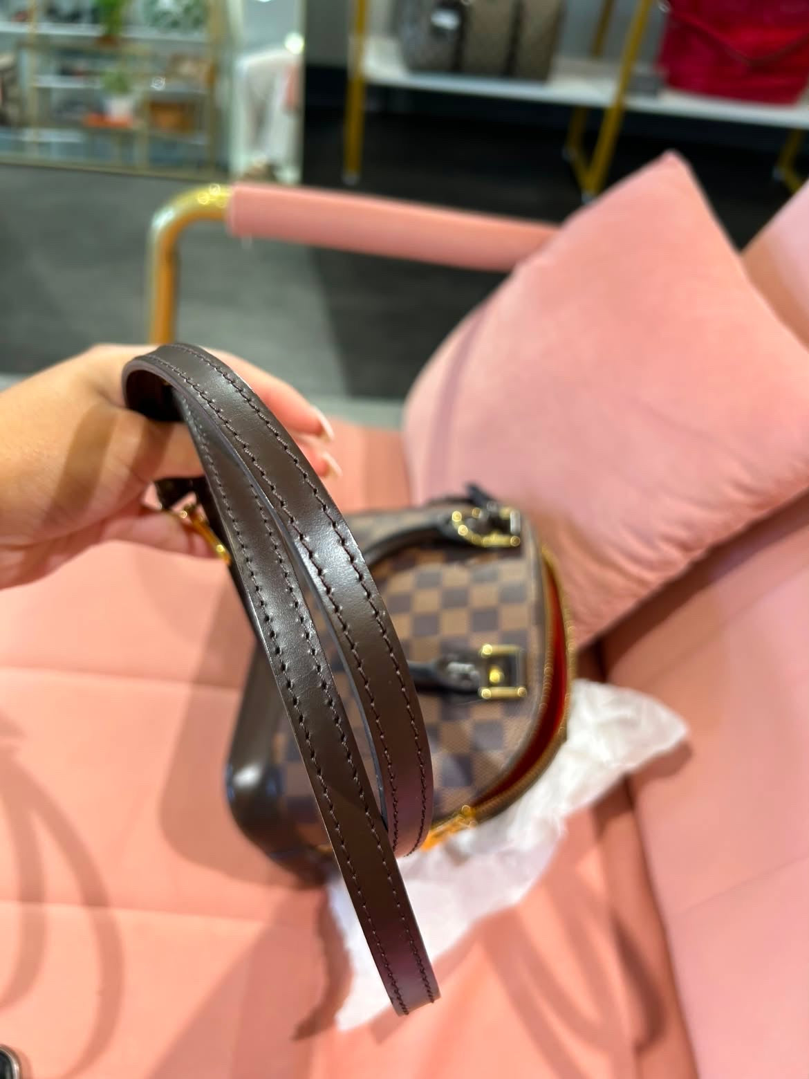 Louis Vuitton Alma BB – Damier Ebene