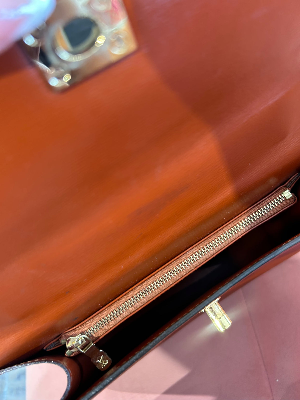 Louis Vuitton Malesherbes – Brown Epi Leather