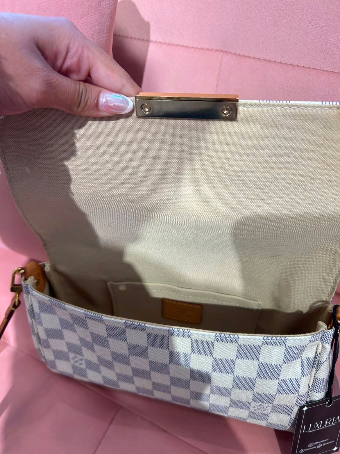 Louis Vuitton Favorite MM – Damier Azur