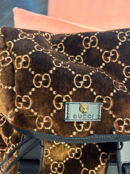 Gucci Velvet Backpack