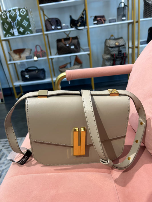 DeMellier Vancouver Shoulder Bag – Cream Leather