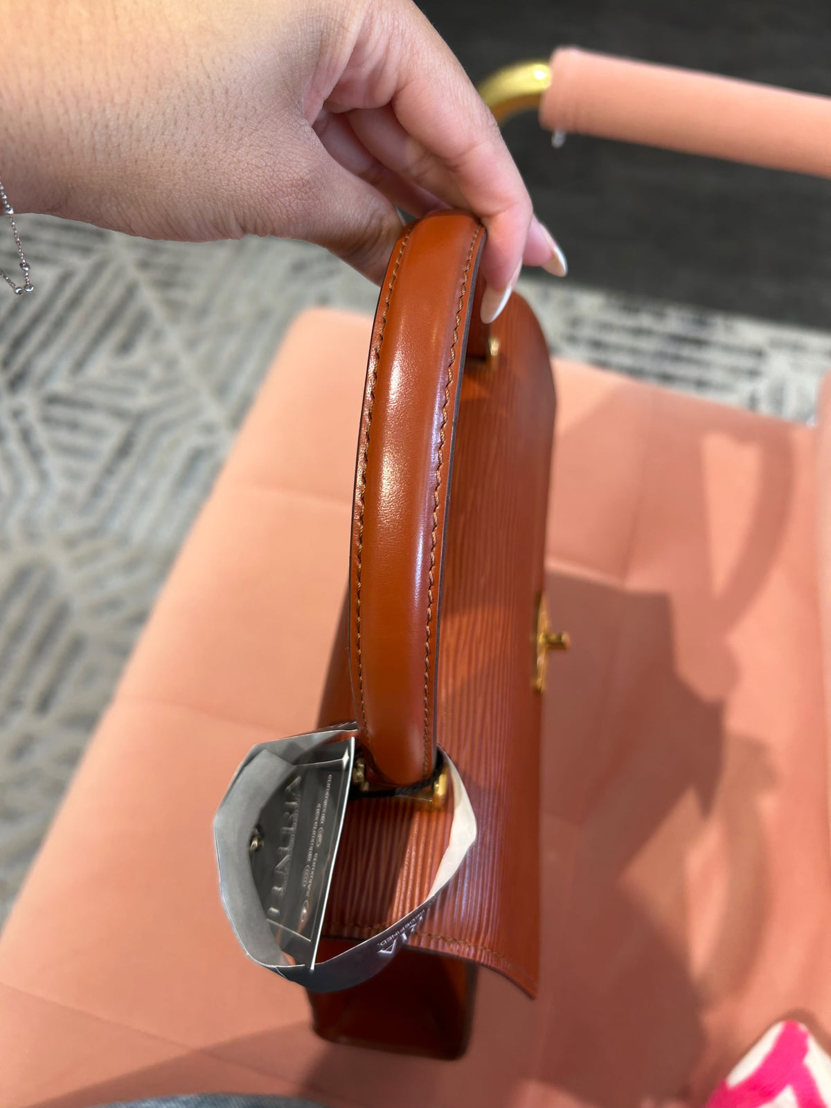 Louis Vuitton Malesherbes – Brown Epi Leather