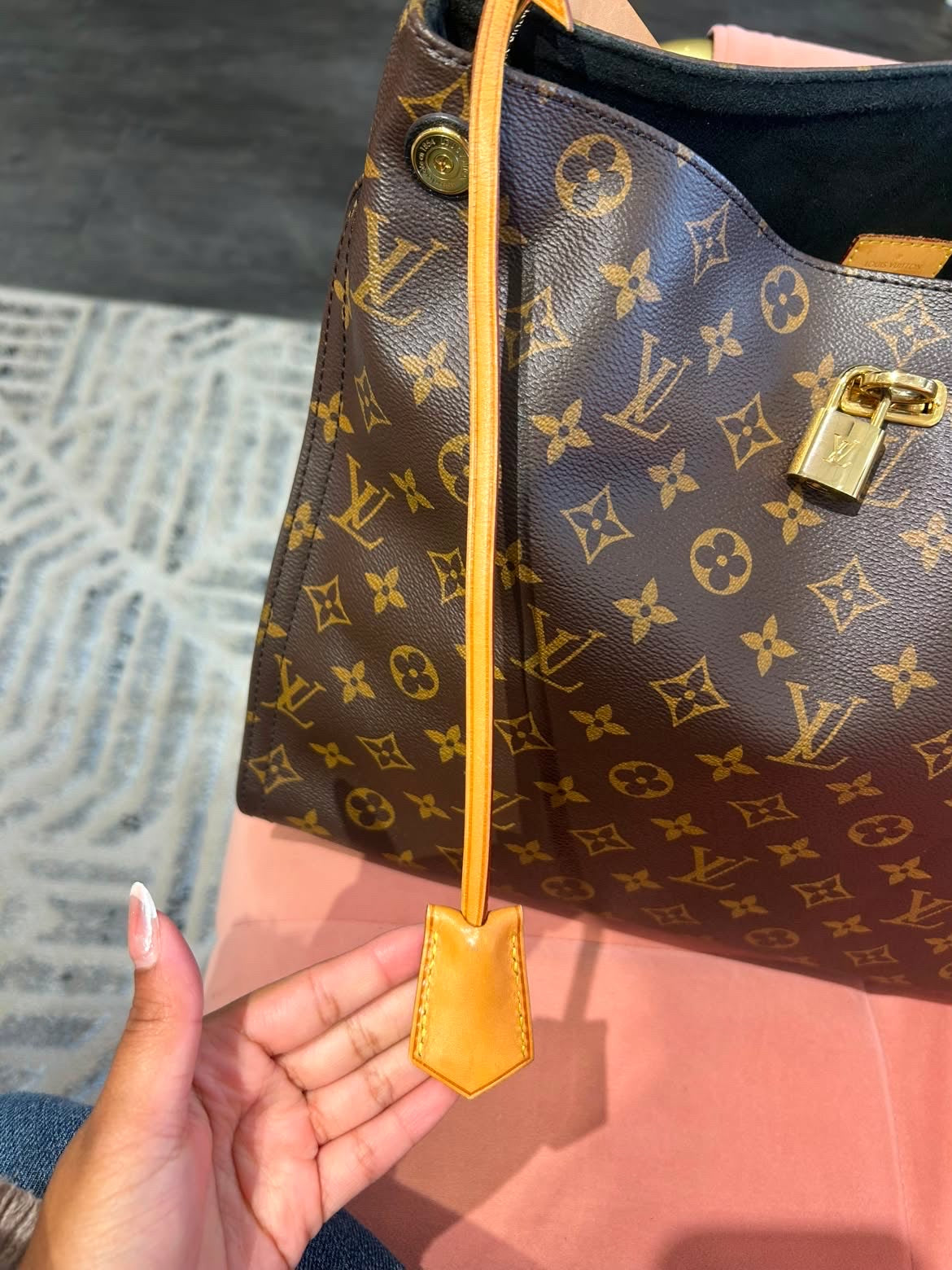 Louis Vuitton Gaia Black