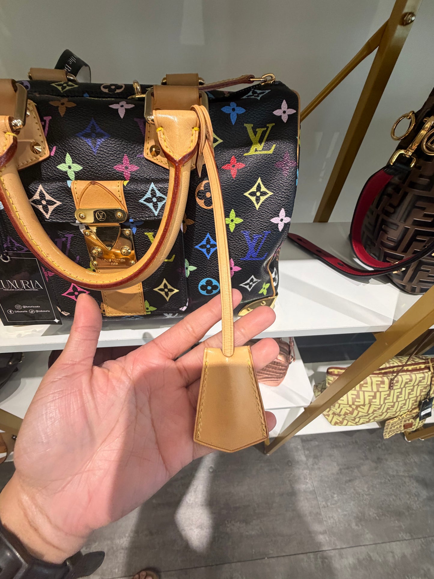 Louis Vuitton Speedy MC Noir