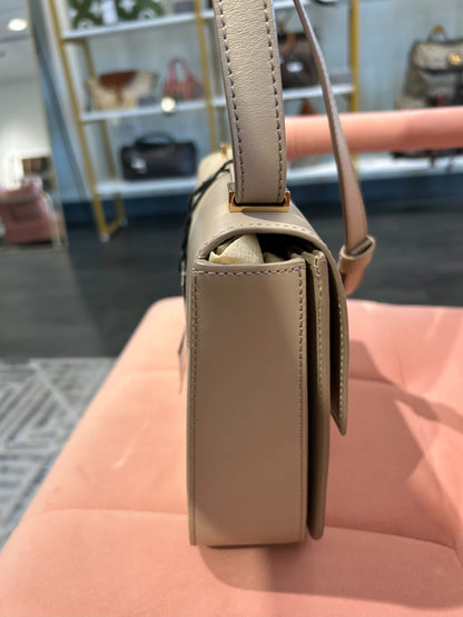 DeMellier Vancouver Shoulder Bag – Cream Leather