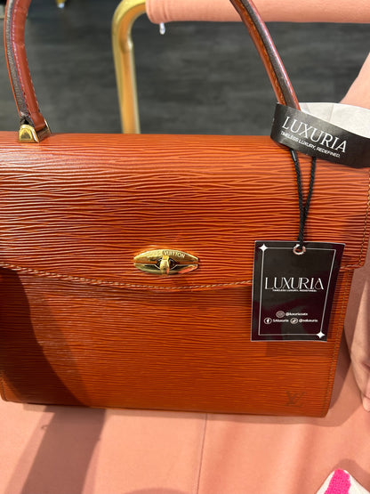 Louis Vuitton Malesherbes – Brown Epi Leather