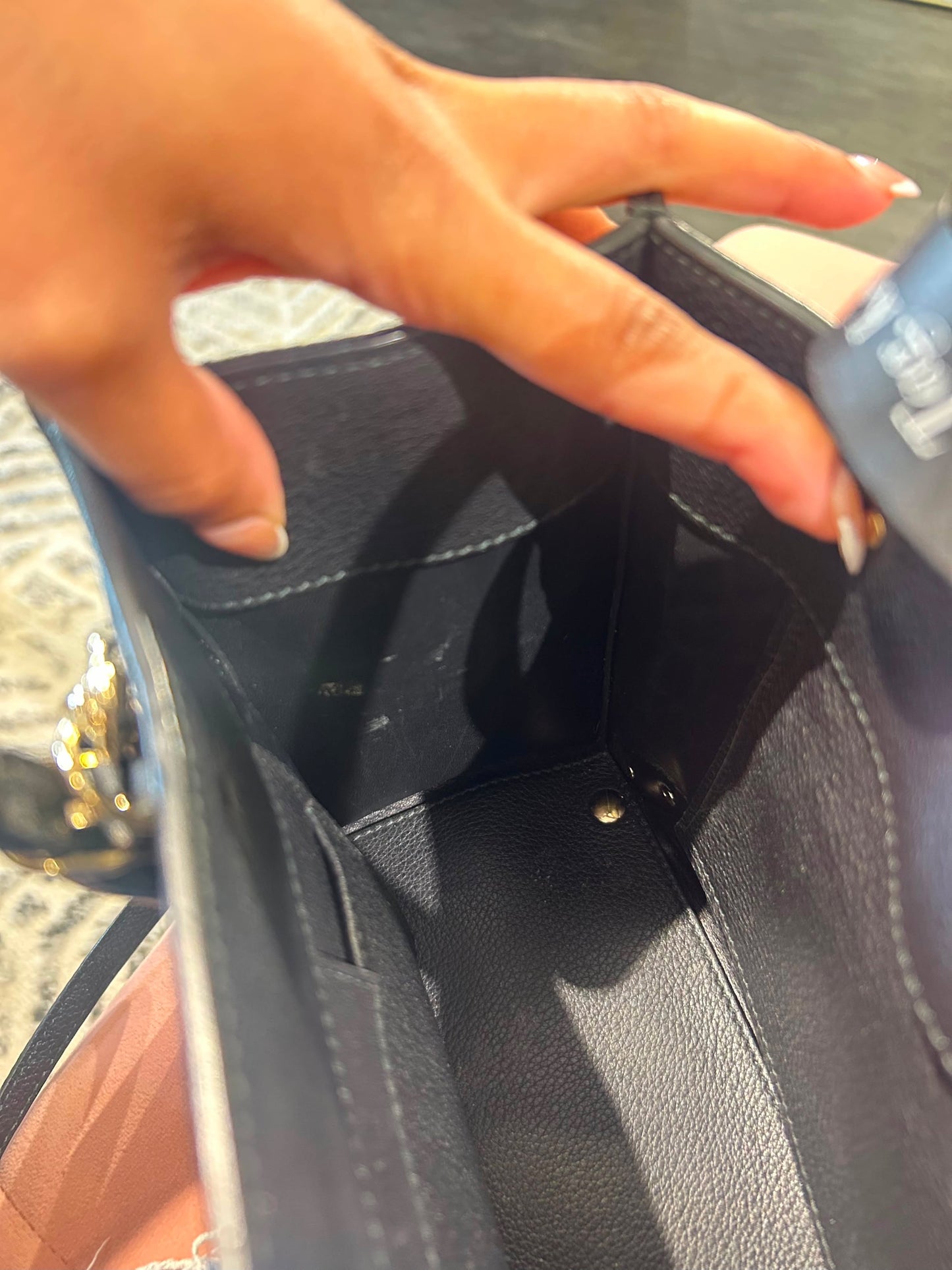 Balenciaga Papier Mini – Black Leather
