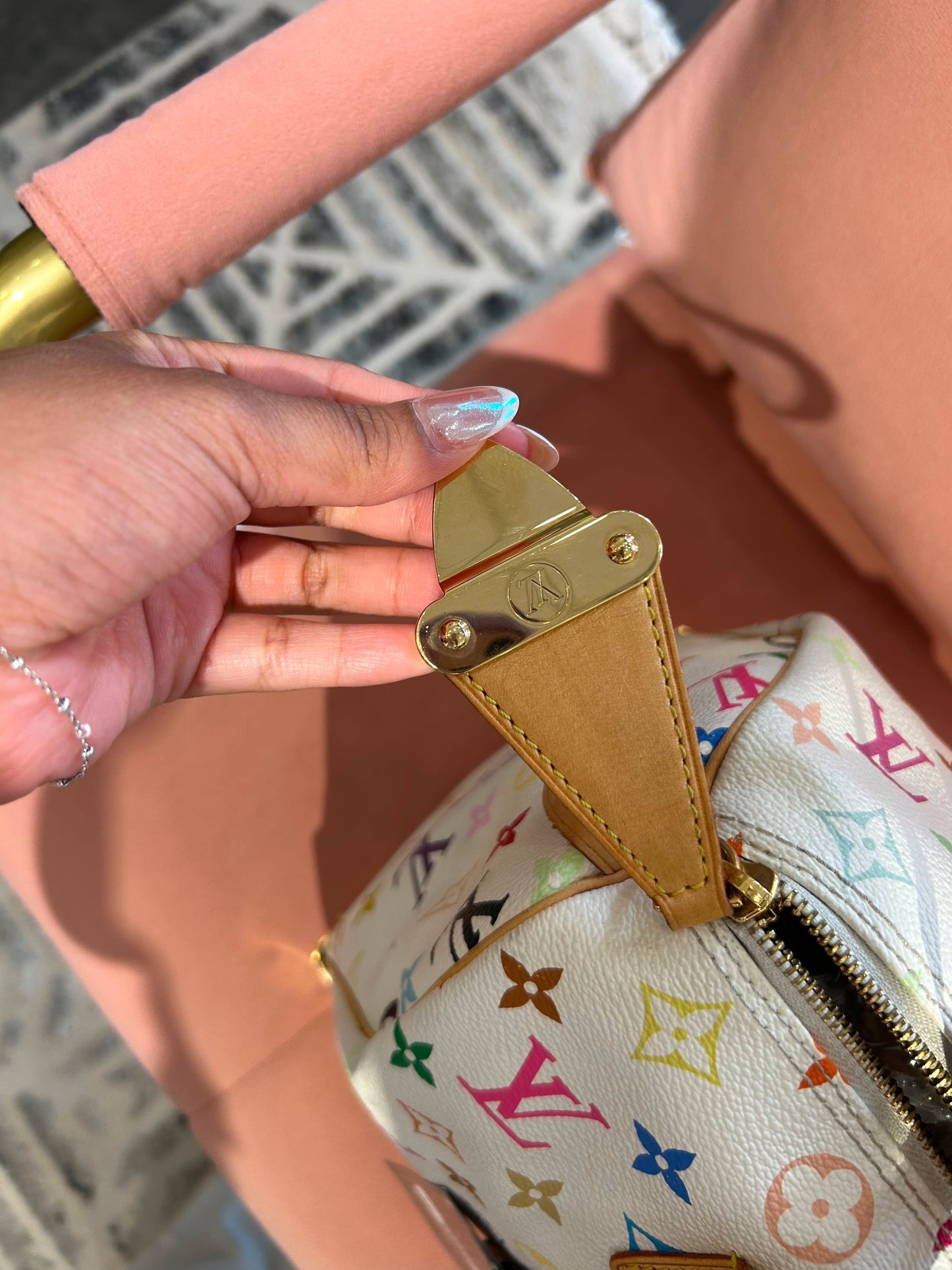 Louis Vuitton Speedy 30 – Multicolor Blanc