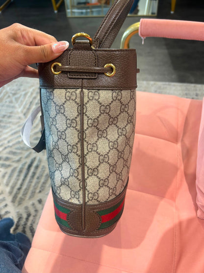 Gucci Ophidia GG Supreme Bucket Bag
