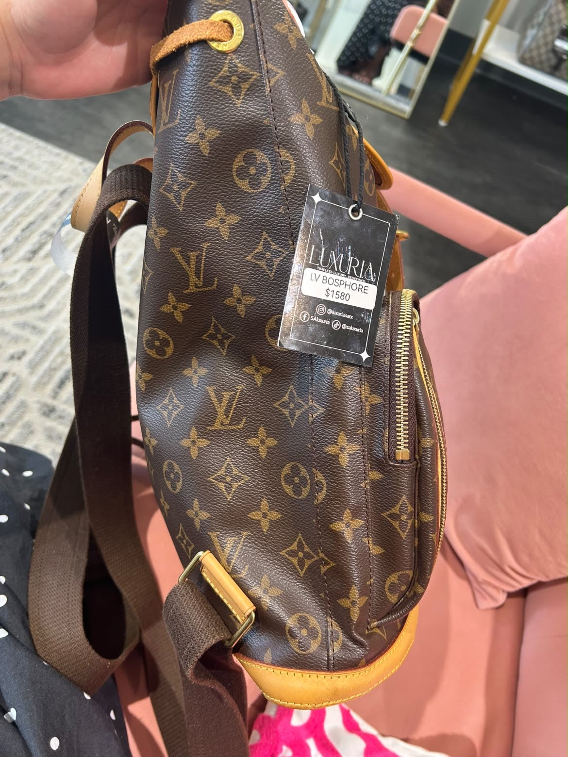 Louis Vuitton Bosphore Backpack – Monogram Canvas