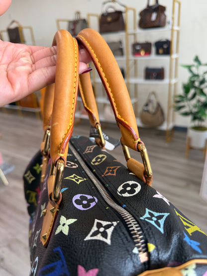 Louis Vuitton Speedy Multicolor in Noir
