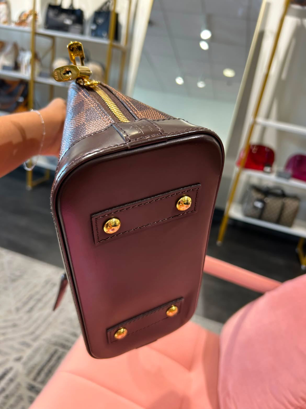 Louis Vuitton Alma BB – Damier Ebene