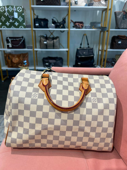 Louis Vuitton Speedy Bandoulière 30 – Damier Azur