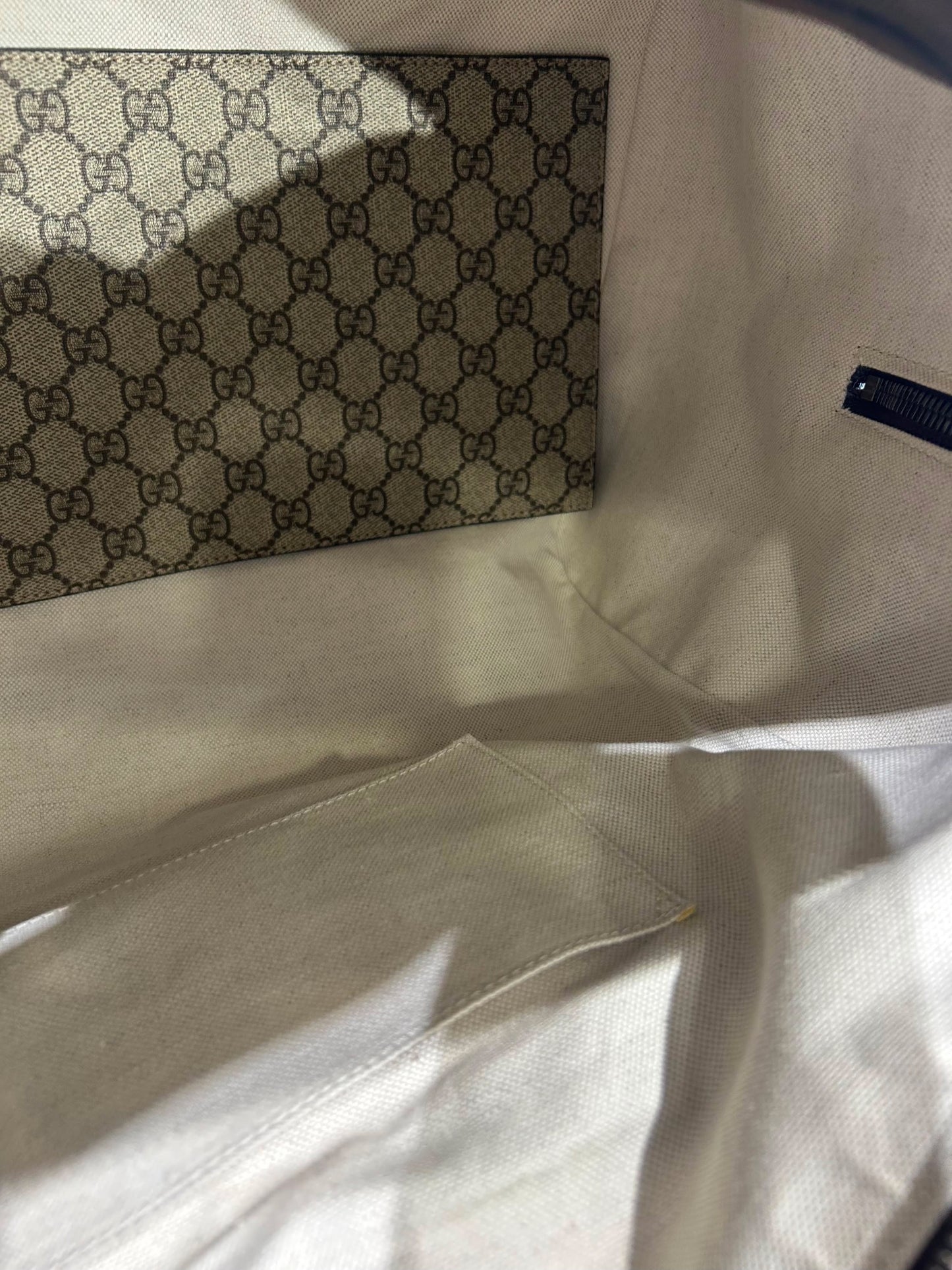 Gucci Savoy Ophidia Large Duffle Bag – GG Supreme Canvas