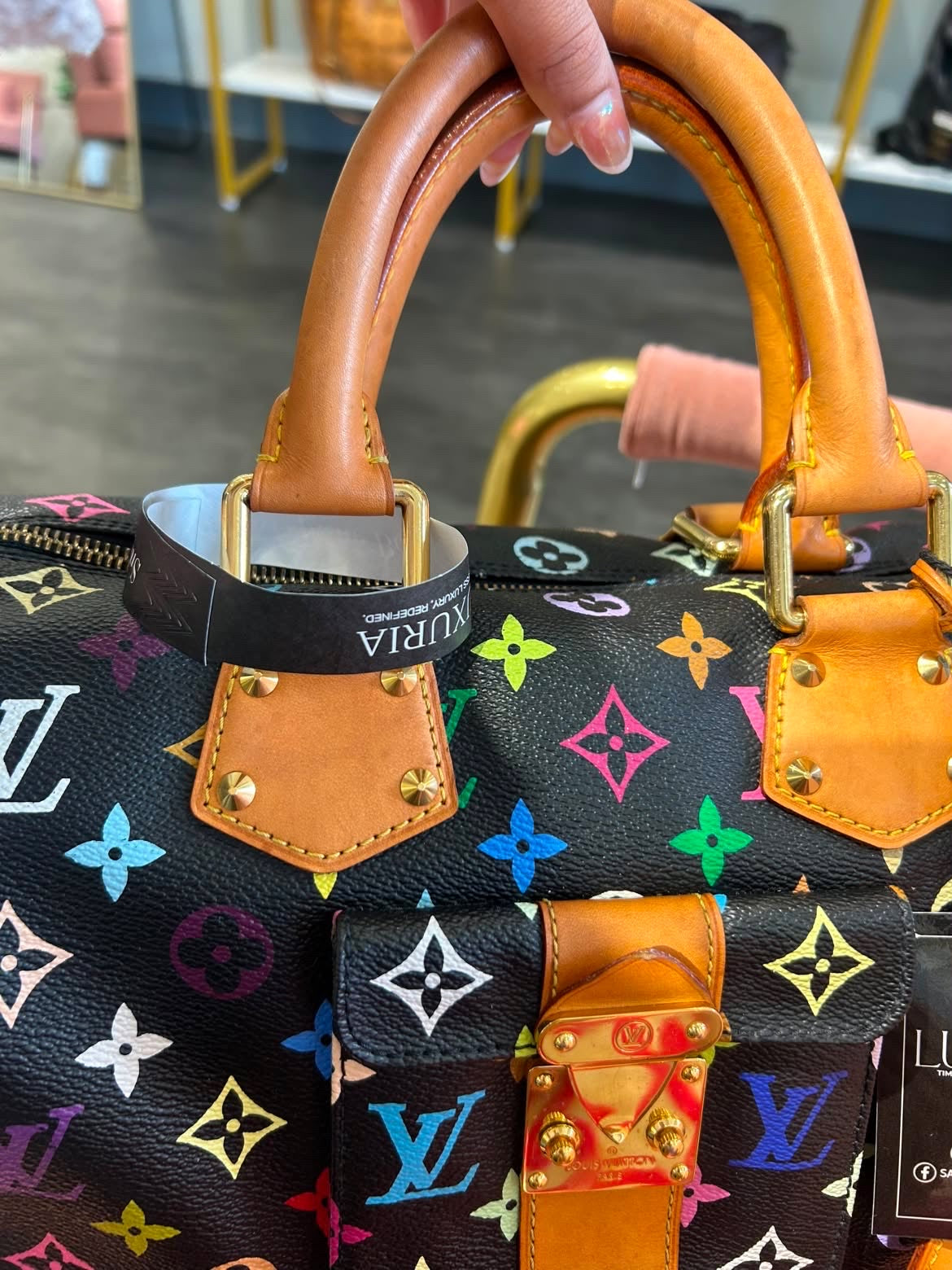 Louis Vuitton Speedy 30 – Black Monogram Multicolore