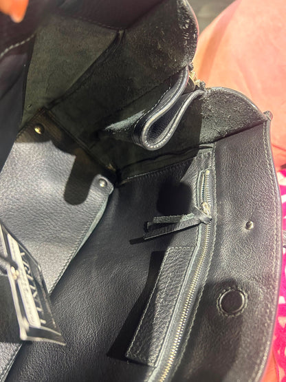 Balenciaga Papier Small – Black Leather