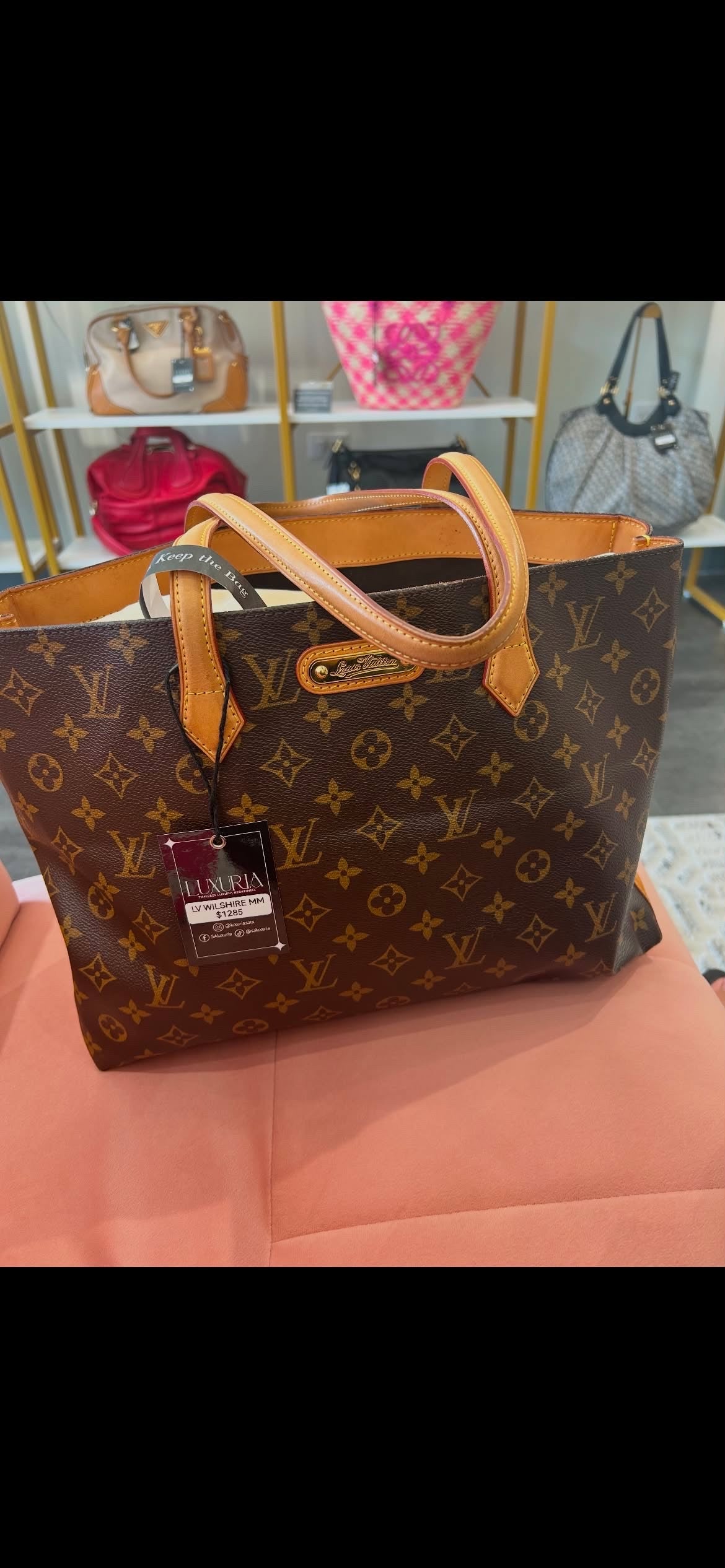 Louis Vuitton Wilshire MM – Monogram Canvas