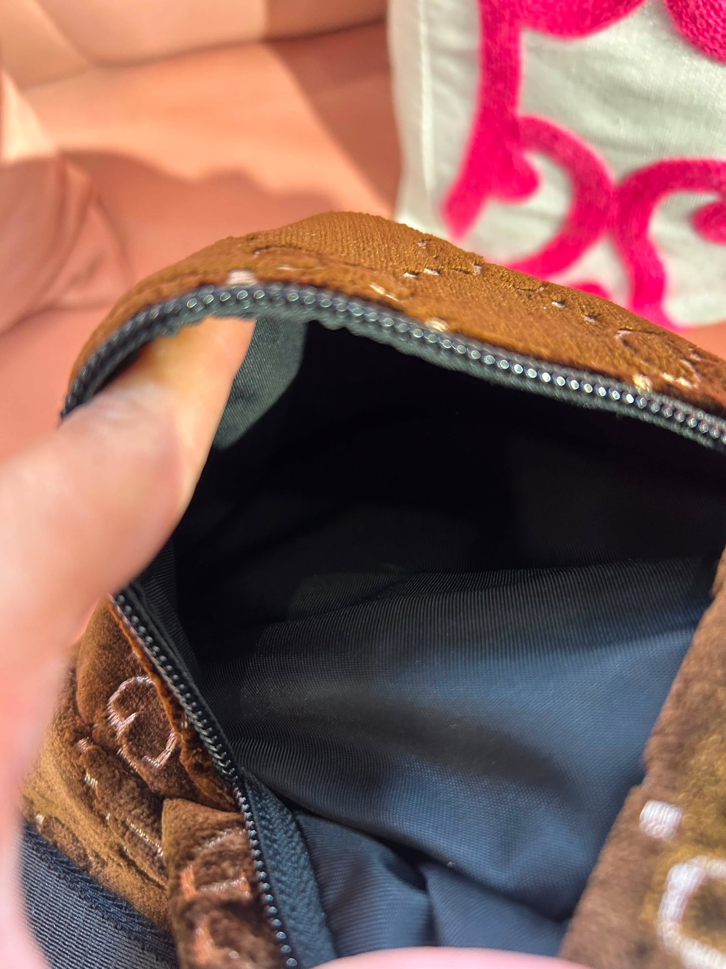 Gucci Velvet Backpack