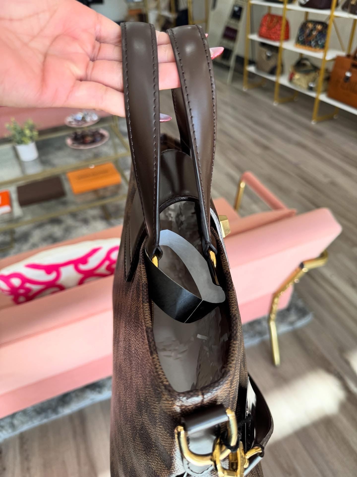 Louis Vuitton Cabas Rosebery – Damier Ebene Canvas