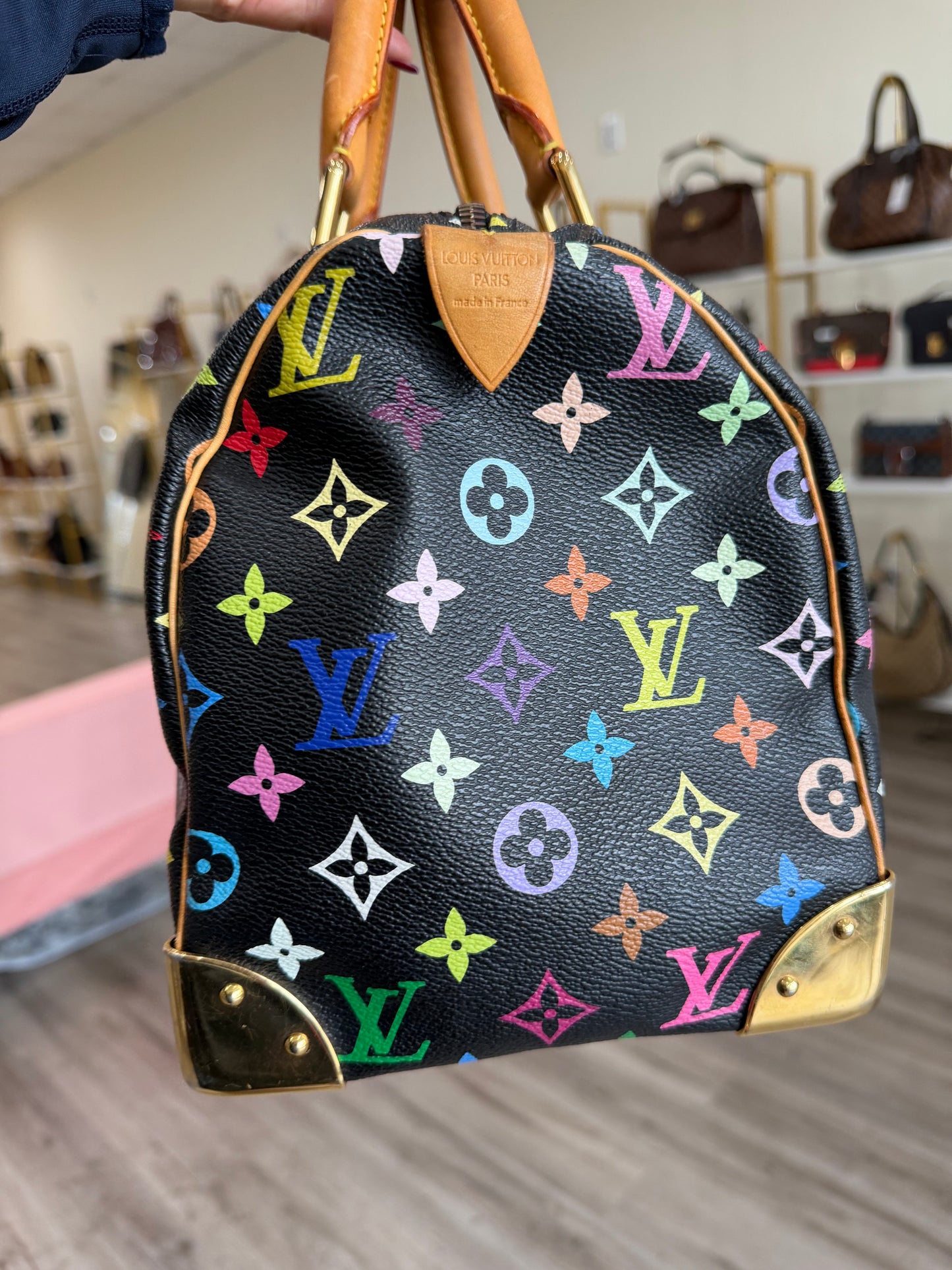 Louis Vuitton Speedy Multicolor in Noir