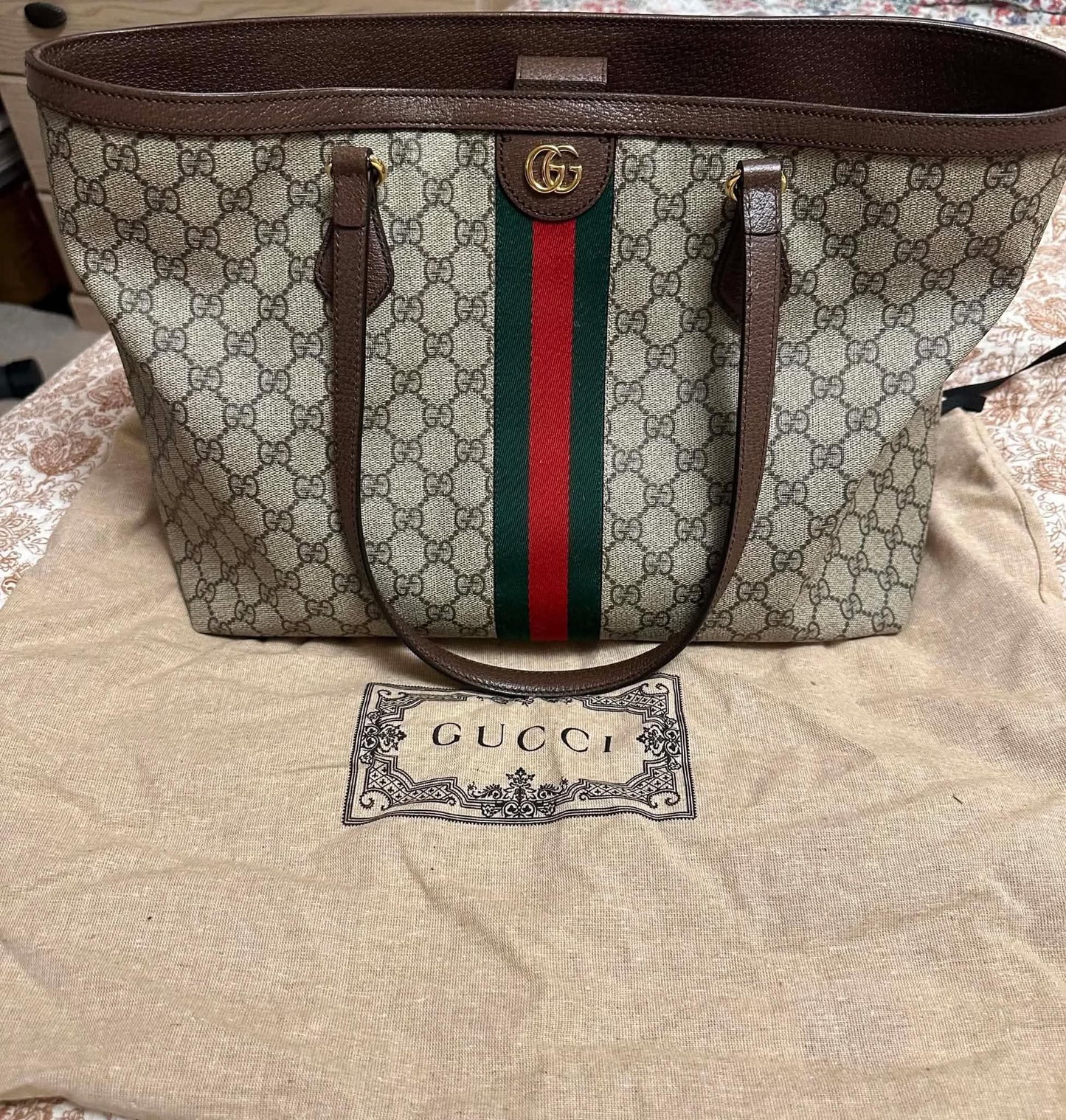 Gucci Ophidia Large Tote Bag