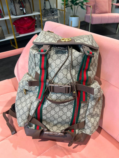 Gucci Ophidia GG Supreme Backpack