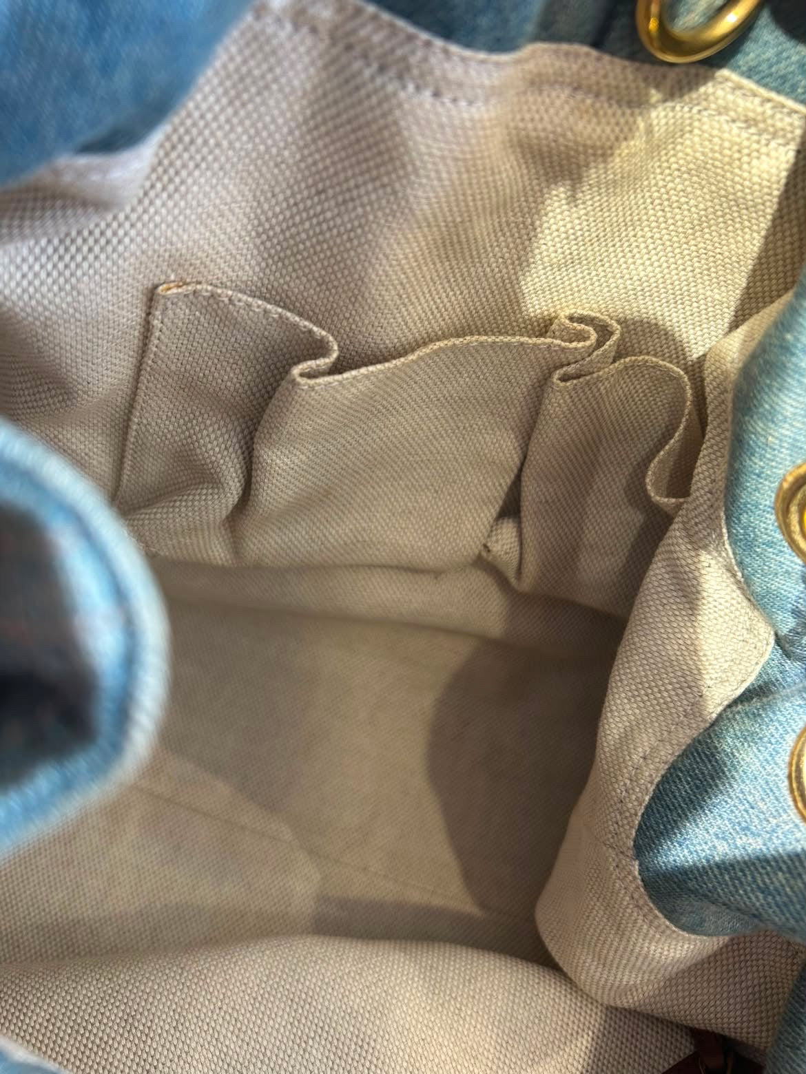 Gucci Soho Denim Chain Tote
