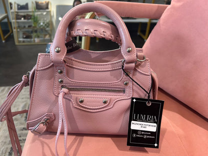 Balenciaga Neo Classic City Mini – Rose Pink Leather