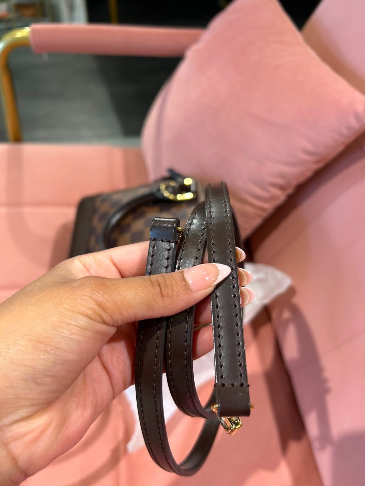 Louis Vuitton Alma BB – Damier Ebene