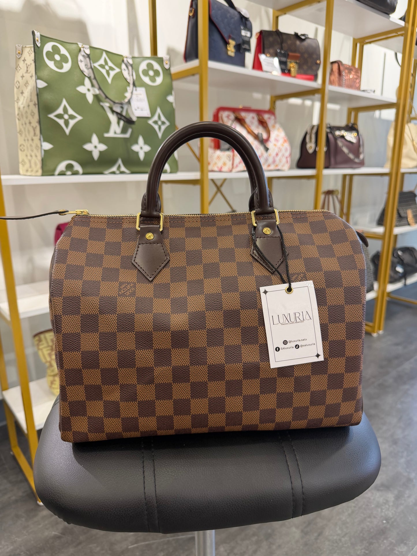 Louis Vuitton Speedy 30 – Damier Ebene