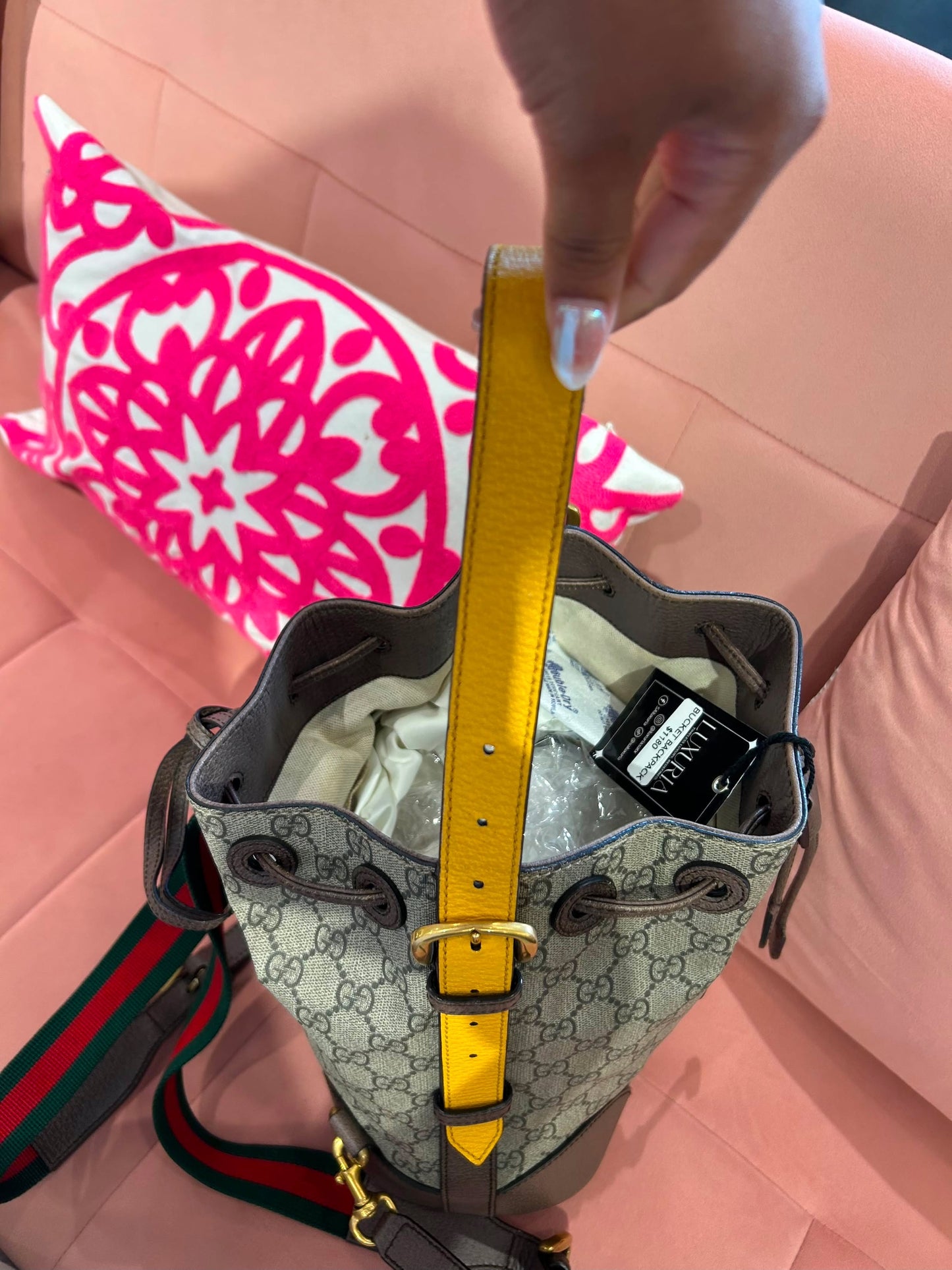 Gucci Bucket Backpack
