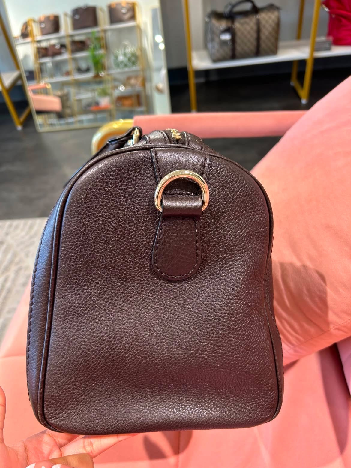 Gucci Boston Bag – Brown Leather