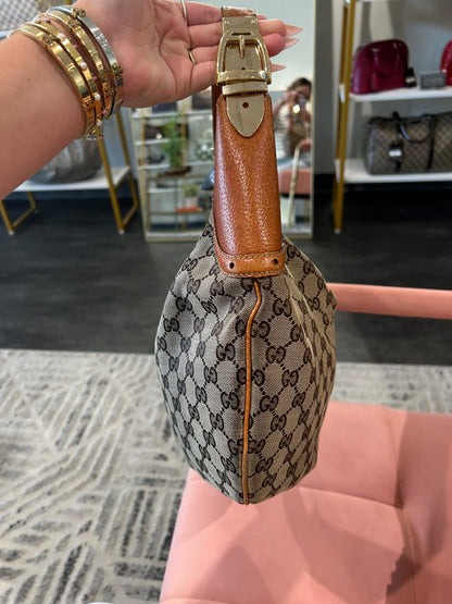 Gucci GG Canvas Hobo Bag