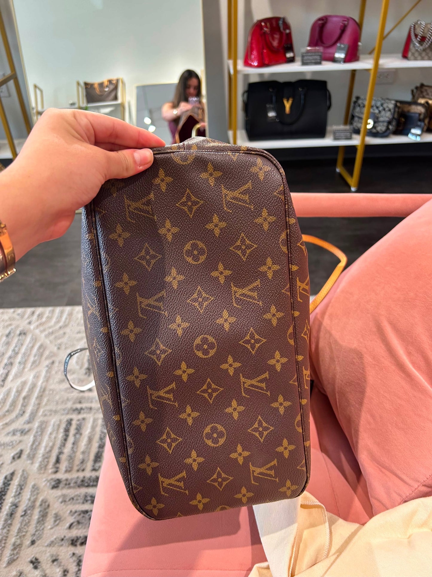 Louis Vuitton Neverfull MM – Monogram Pivoine with Pouch