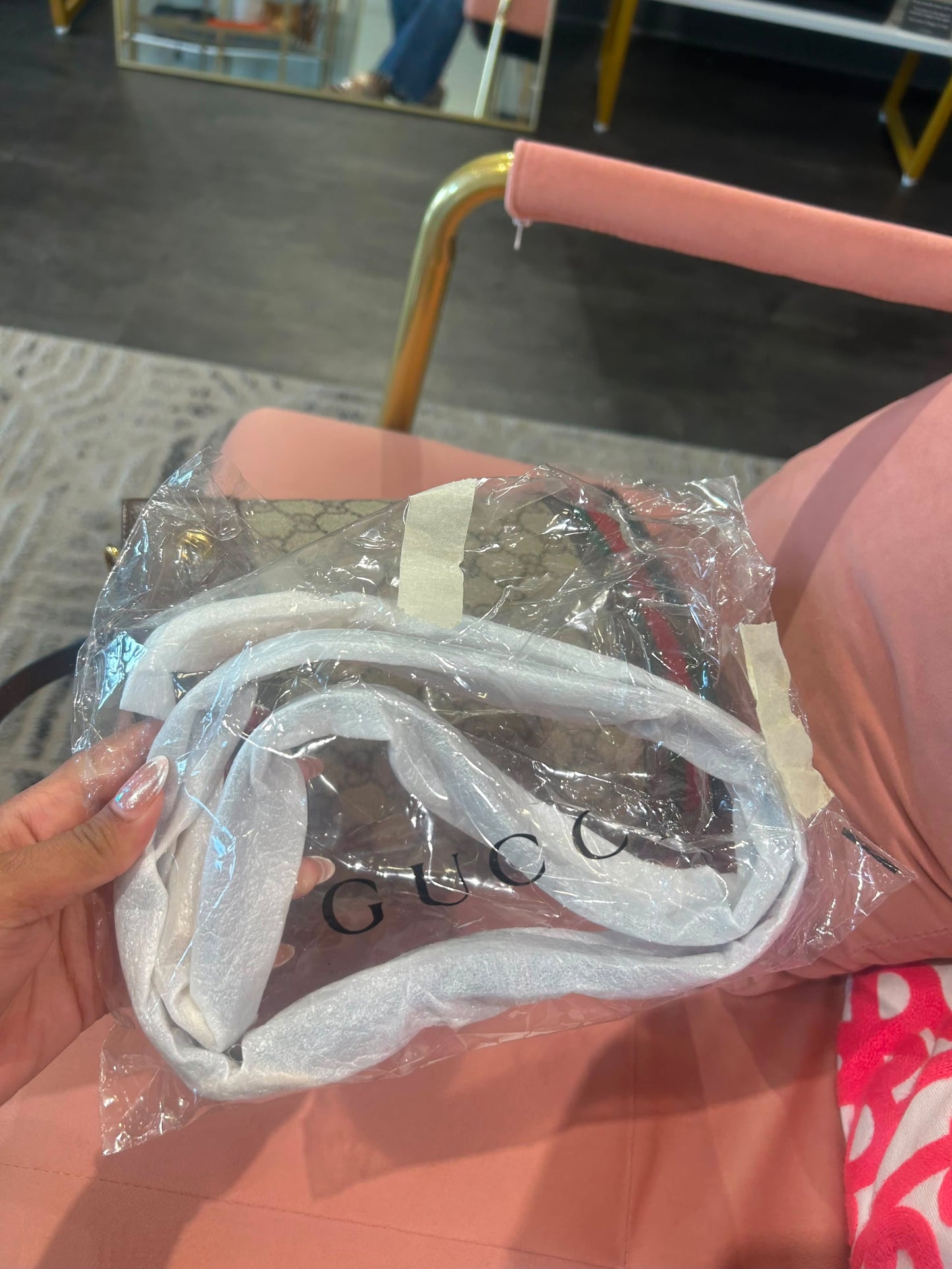 Gucci Ophidia GG Supreme Bucket Bag