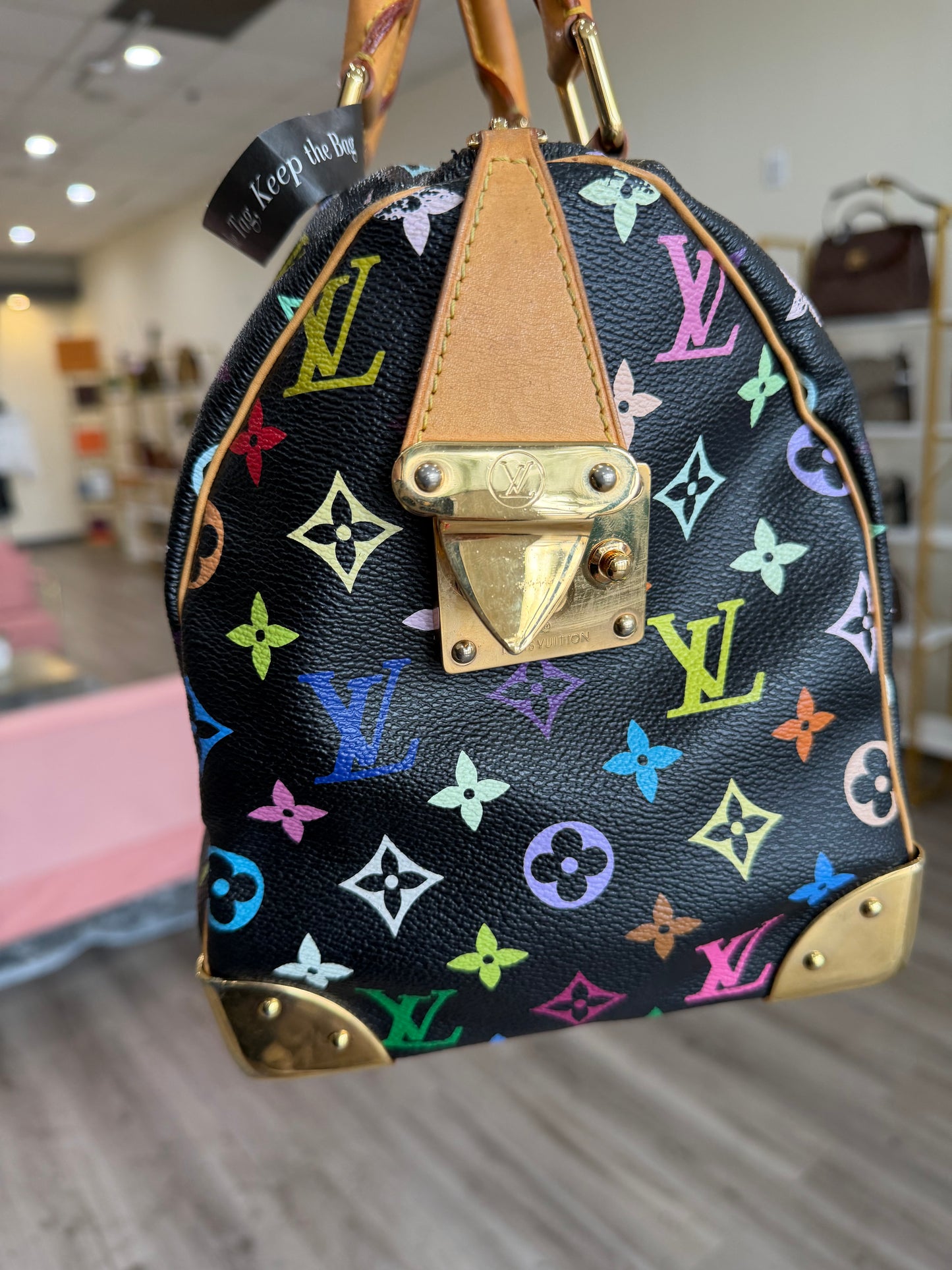 Louis Vuitton Speedy Multicolor in Noir