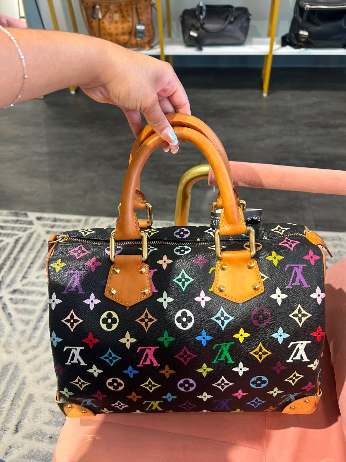 Louis Vuitton Speedy 30 – Black Monogram Multicolore