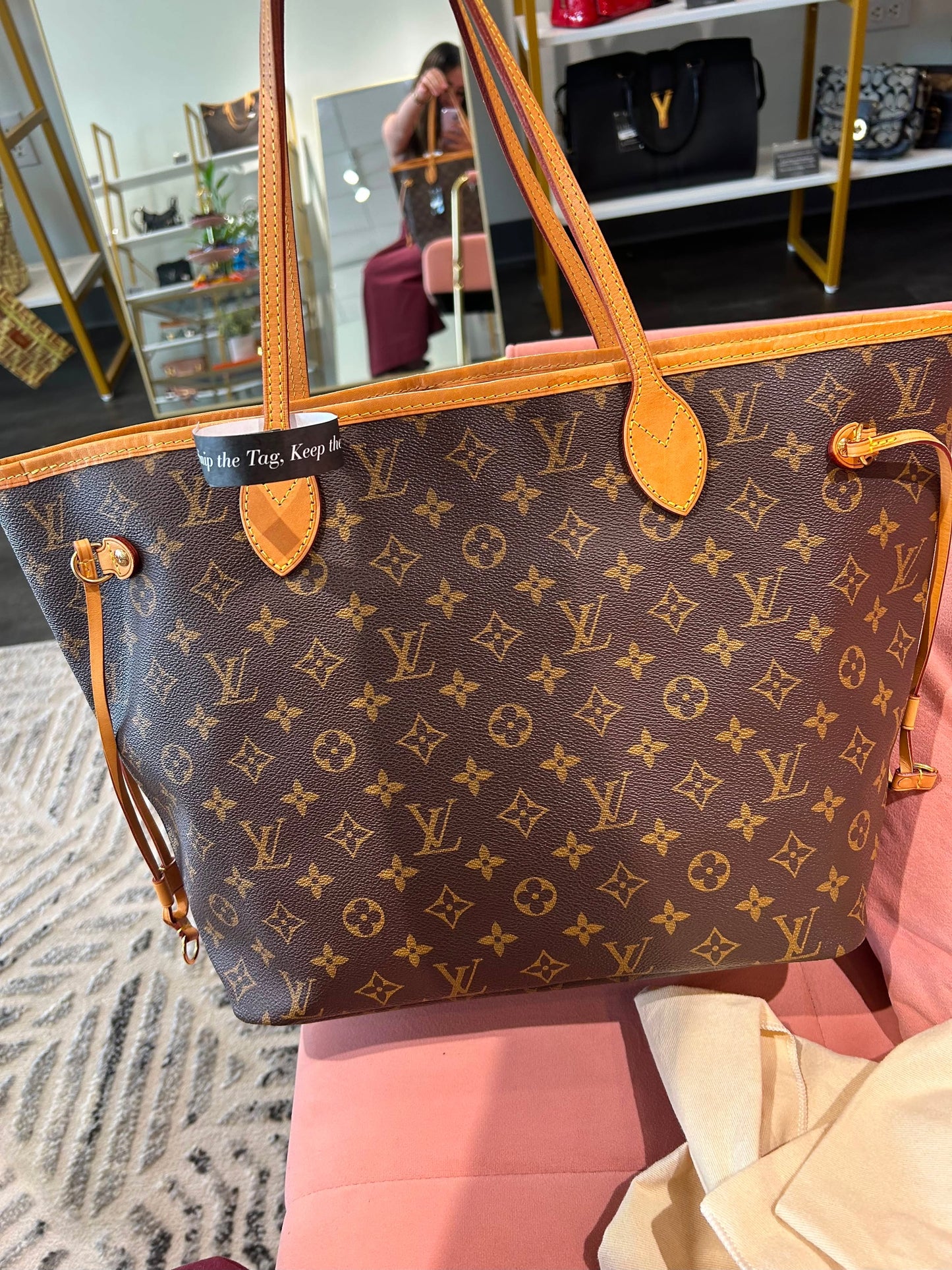 Louis Vuitton Neverfull MM – Monogram Pivoine with Pouch