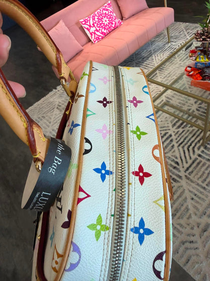 Louis Vuitton Trouville – Multicolor Monogram Blanc