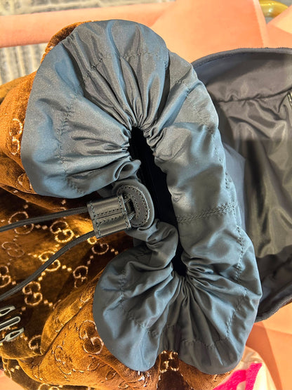 Gucci Velvet Backpack